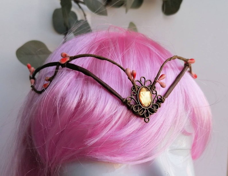 Elven Tiara Elven Woodland Crown by Ayalga Etsy