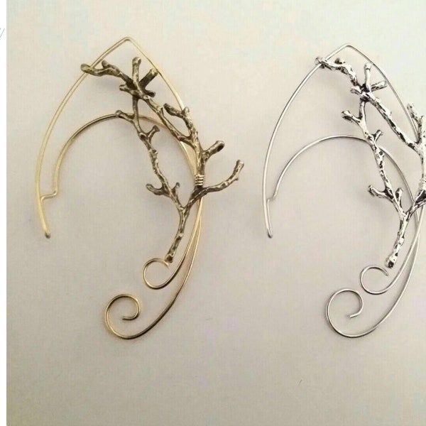 ear cuff, elf ear, handmade jewelry, non piercing, climber earring, elf ear cuff, non piercing ear cuff,