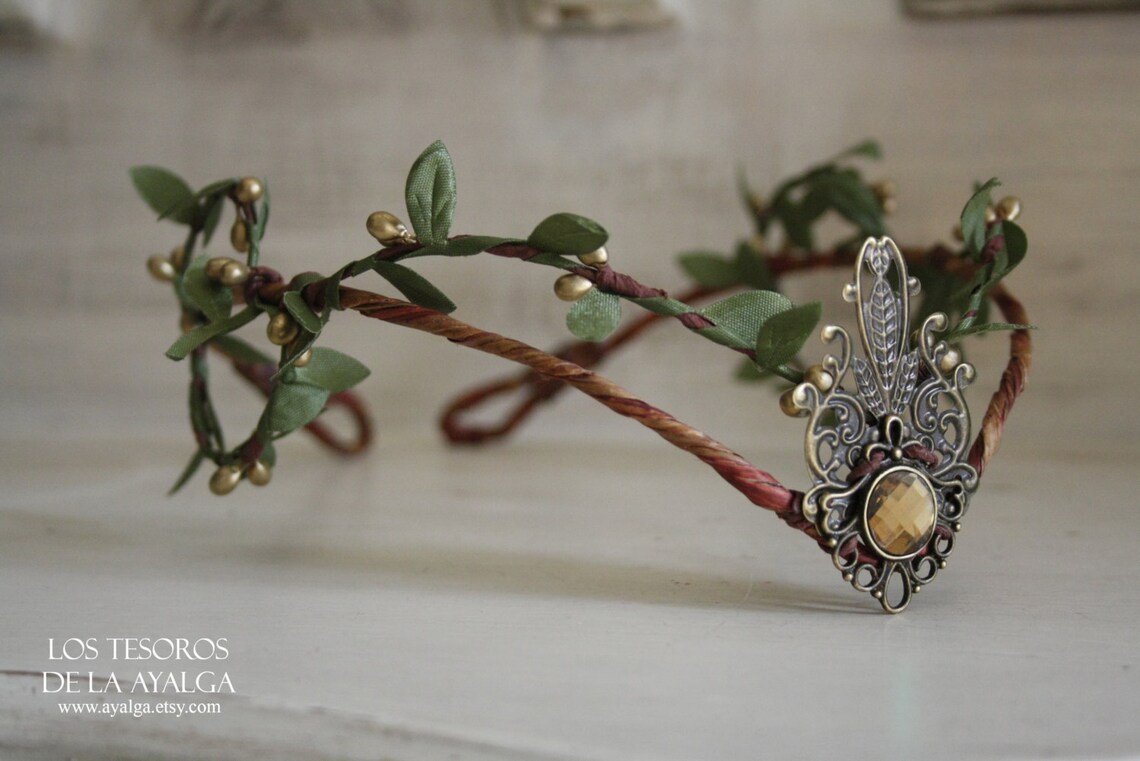 woodland elf headpiece