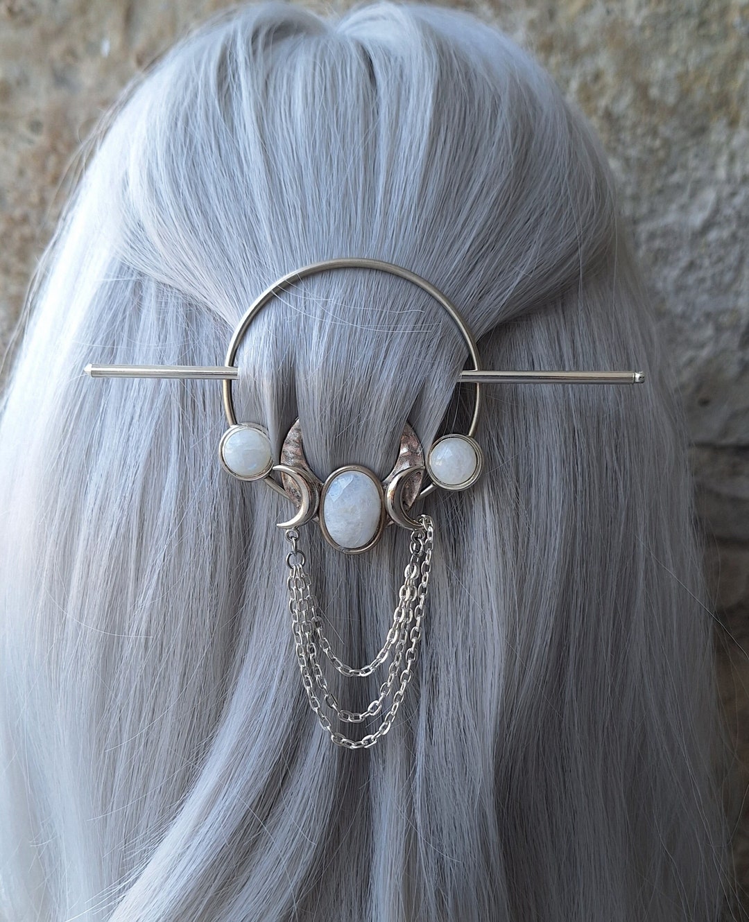 SYKIA×MAO Annular Eclipse Hair Barrette Annular Eclipse Hair Barrette｜ヘアバレッタ – MARTE