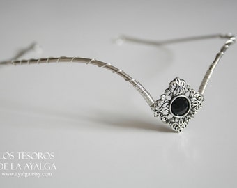 Diadema elfico - diadema elfico - diadema nuziale - gioielli in argento tedesco