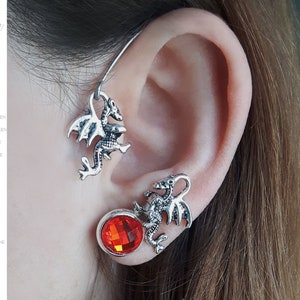 ear cuff dragon, ear cuff, elvish earrings, elf ear, statement jewelry, elven tiara, elf ears