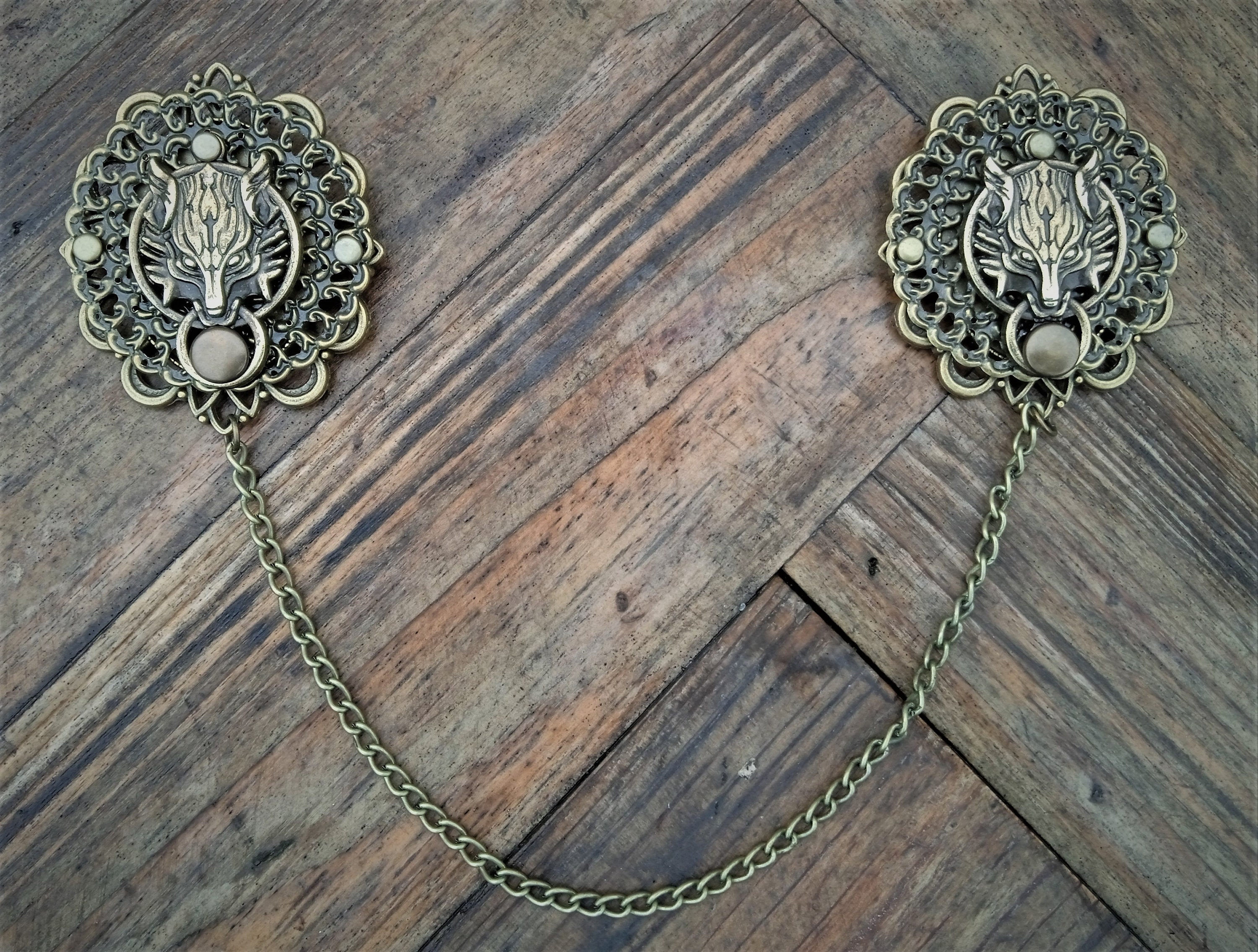Bronze Viking Brooch Cloak Pin Medieval Jewelry Brooch For - Temu