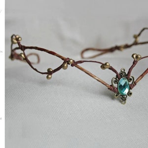 Woodland elf tiara - elven headpiece - fairy crown woodland tiara - circlet - elf tiara - elven tiara - woodland wedding crown