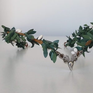 Woodland elf tiara - elven headpiece - fairy crown- statement jewelry