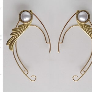 ear cuff, elf ear, handmade jewelry, non piercing, climber earring, elf ear cuff, non piercing ear cuff,