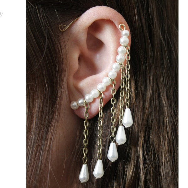 ear cuff, elvish earrings, elf ear, statement jewelry, elven tiara,  elf ears,  ear climber