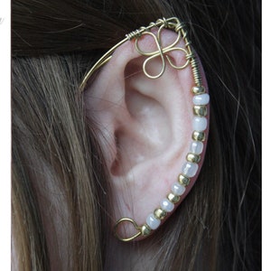 ear cuff, elf ear, handmade jewelry, non piercing, climber earring, elf ear cuff, non piercing ear cuff,