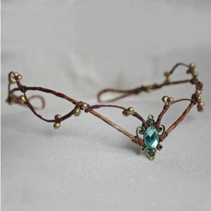 Woodland elf tiara - elven headpiece - fairy crown woodland tiara - circlet - elf tiara - elven tiara - woodland wedding crown