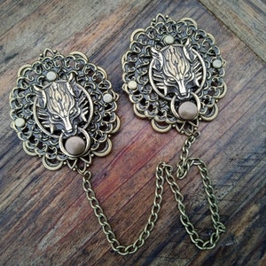 clasp brooch cloak- statement jewelry-cloak pin - brooch medieval - medieval wedding jewelry - cloak accessories - viking jewelry - pin