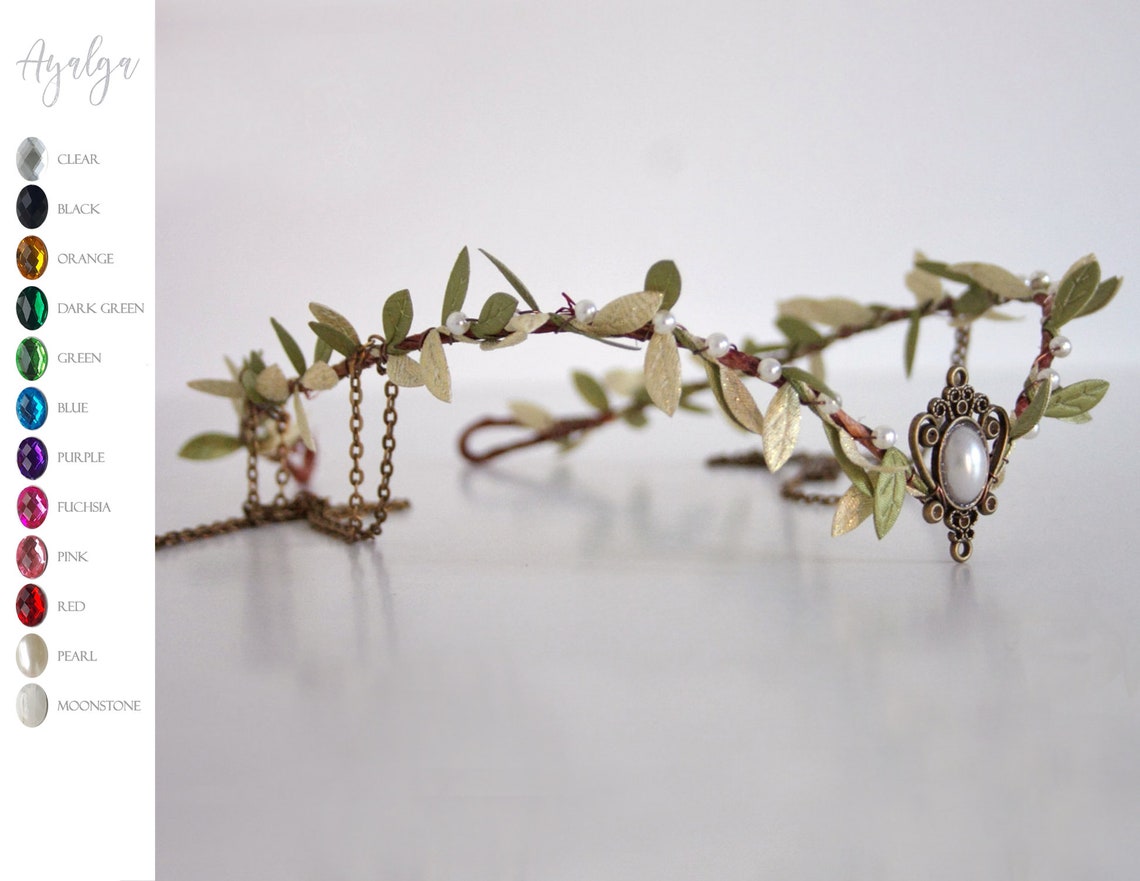 woodland elf headpiece