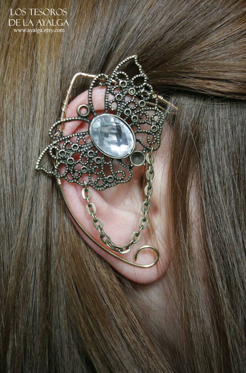 Butterfly Ear Cuff Butterfly Earrings Ear Cuff Statement Etsy