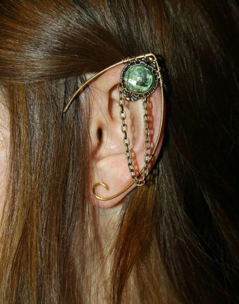 Elf Ear Cuff | Elven Fantasy Jewelry No Piercing image 1