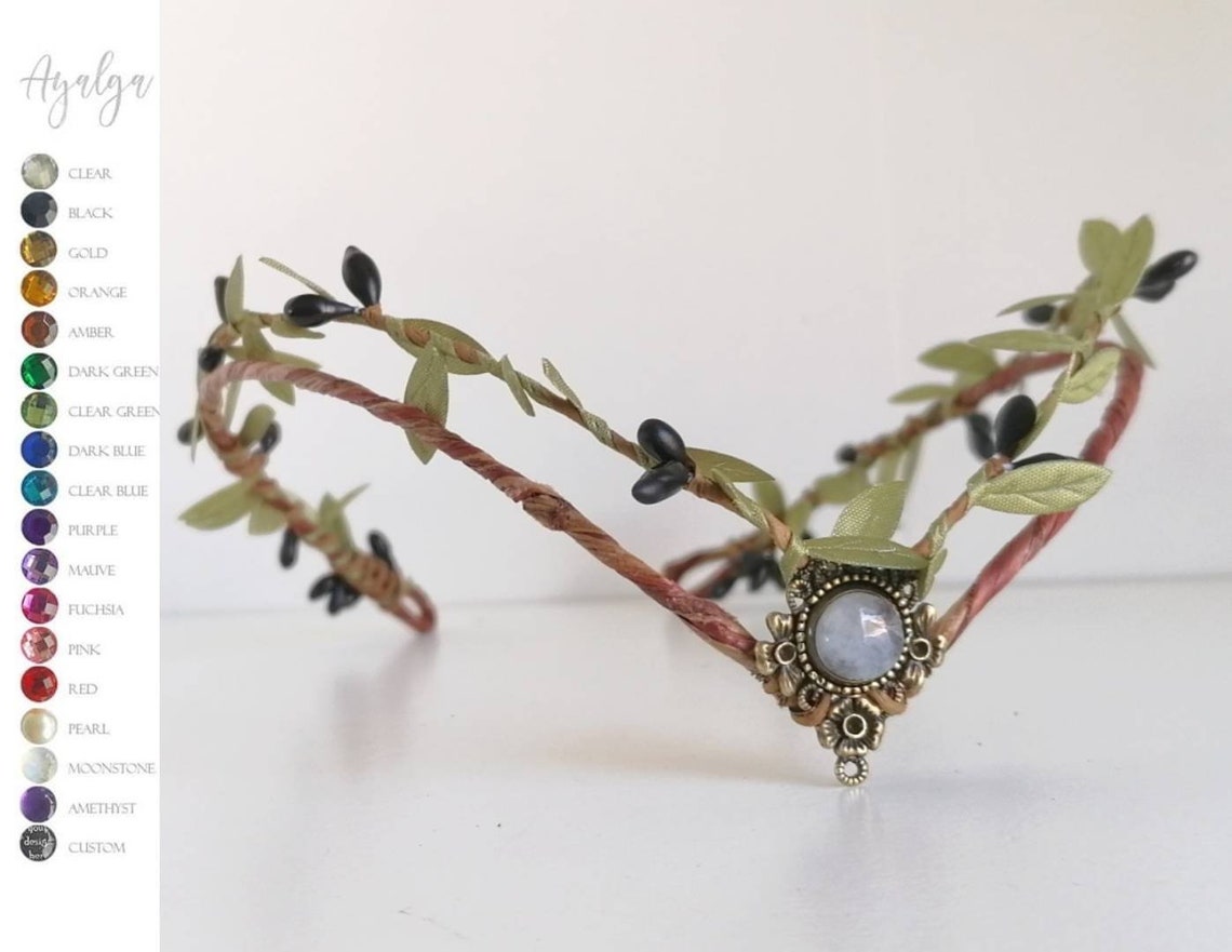 woodland elf headpiece
