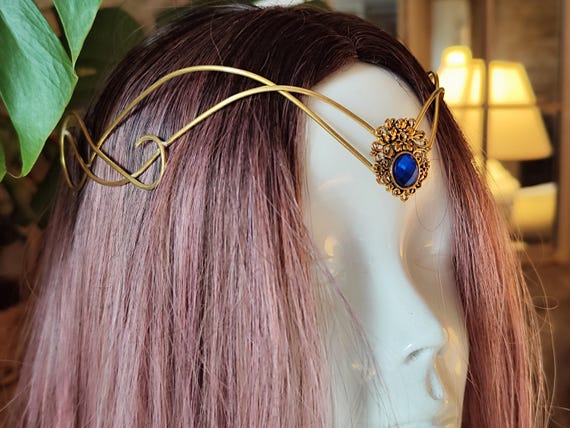 Handmade brass tiara Brass Crown Tiara Bride Bridal Princess Steampunk - Art  main image 2