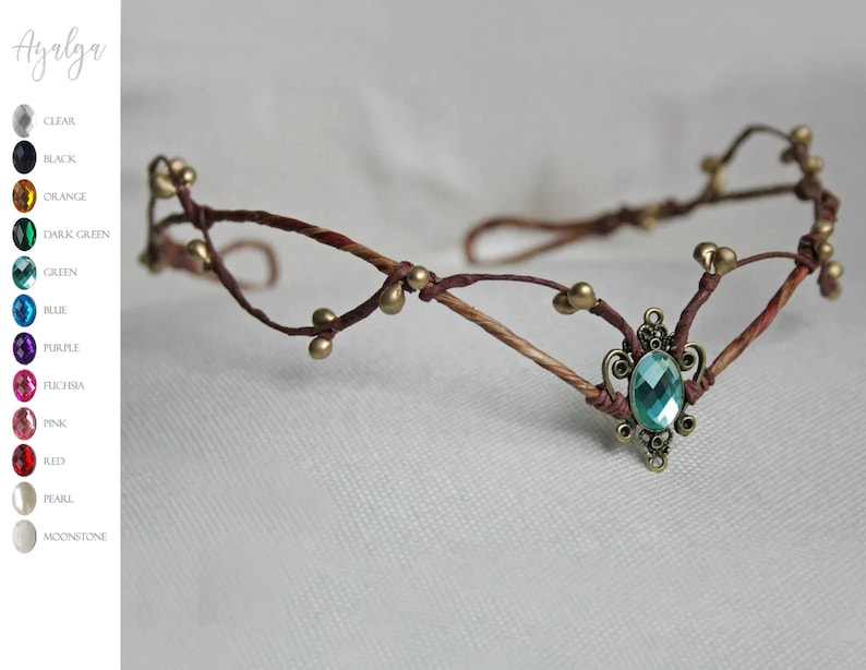 elven tira , elven crown , handmade headpiece inspired in faires