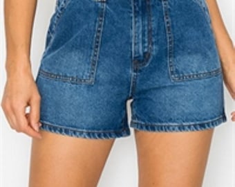 High Waisted Denim Shorts for Women