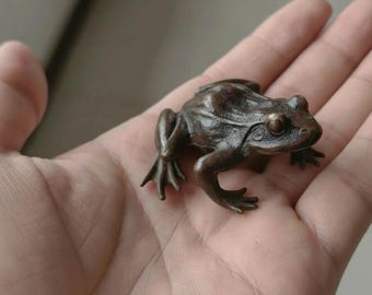 Frog Incense Holder, Antique Toad Statue Incense Burner, Animal Decor