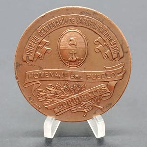 Medalla Corrientes Primer Centenario Patrio 1910