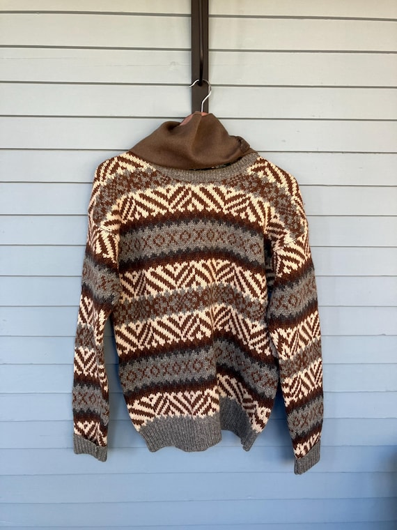 Isole Shetland Maglioni Maglione Lana Shetland Maglione Girocollo