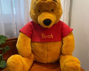 くまのプーさん ディズニー 1979年 アンティークベア ぬいぐるみ テディベア 大型ヴィンテージ くまのプーさんぬいぐるみ – ディズニー クラシック