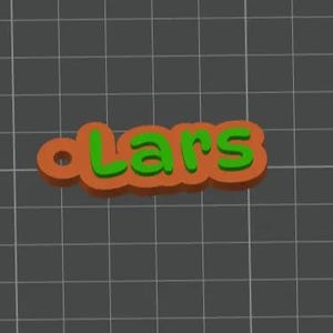 3D Keychain with Name