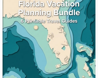 Florida Vacation Planning Bundle — 6 Printable Travel Guides (PDF Set)