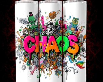Urban Graffiti Street Art, 20oz Tumbler Wrap PNG Sublimation Design, Digital Download