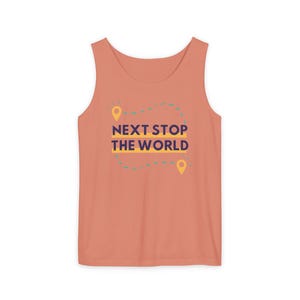 Unisex Garment-Dyed Tank Top: Soft Cotton Summer Wear