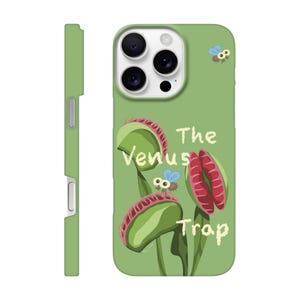 Venus Fly Trap Phone Case – Cute iPhone Cover | Botanical Slim Case | Nature-Inspired Gift for Plant Lovers