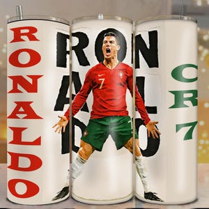 Ronaldo cr7 Wrap Png Wrap Digital Download For 20oz