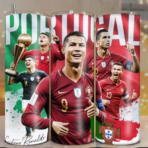 Ronaldo Tumbler Wrap Png Wrap Digital Download For 20oz