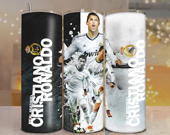 Ronalalo Tumbler Wrap Png Wrap Digitaler Download Für 20 Unzen