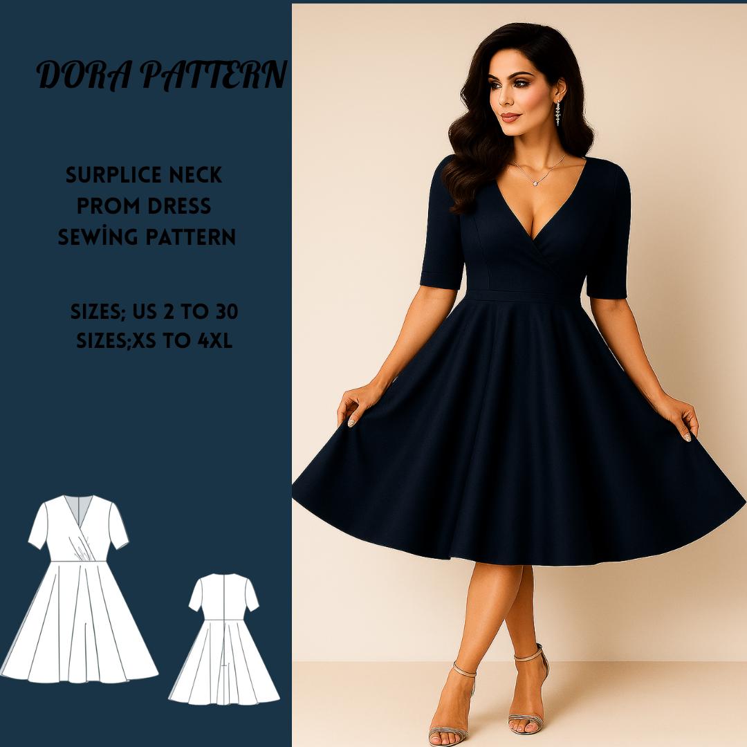 womens knee length black dress Fitted Knee Length Dress – Reistor main image 1