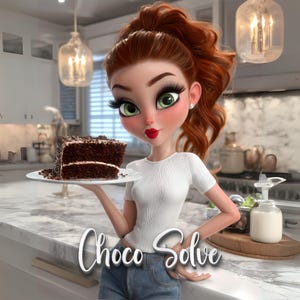 Choco Solve Sudoku Puzzles: 300+ Easy/Medium, Chocolate Theme (PDF Download)