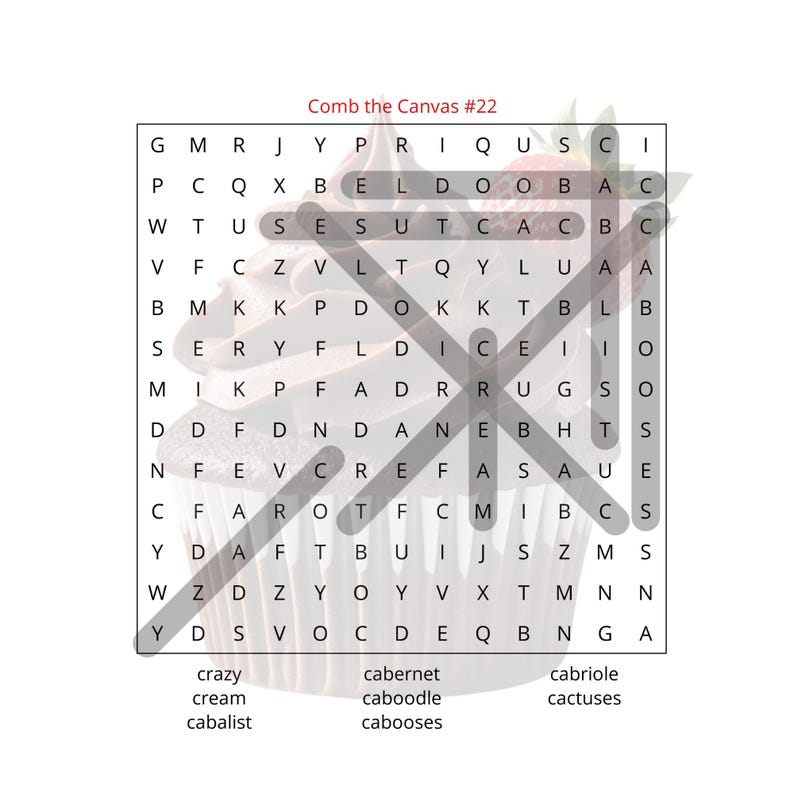 70 Puzzles + Solutions |letter C Edition Word Search Printable | 143 ...