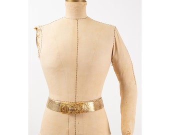 Judith Leiber Trojan Horse Jewel Belt Judith Leiber Vintage Trojan Horse Gem Belt Buckle in Gold  main image 3