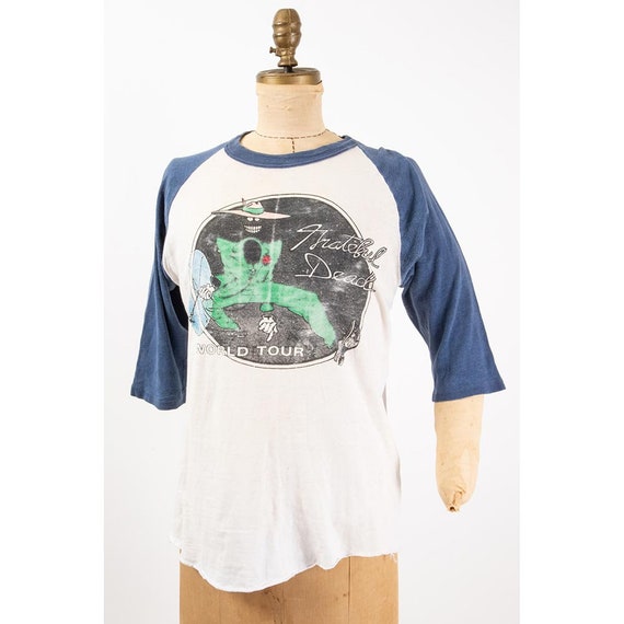 80’s 90's Grateful Dead Raglansleeve Vintage 80's Grateful Dead Raglan Concert T-Shirt Size S
