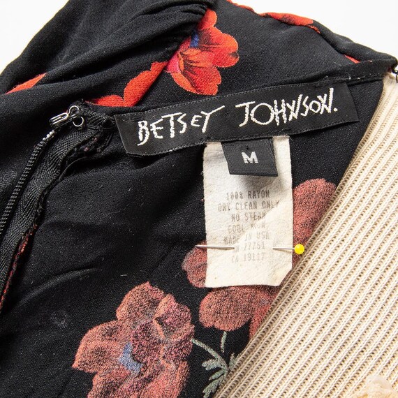 Vintage Betsey Johnson mini dress / 1990s Poppy p… - image 9