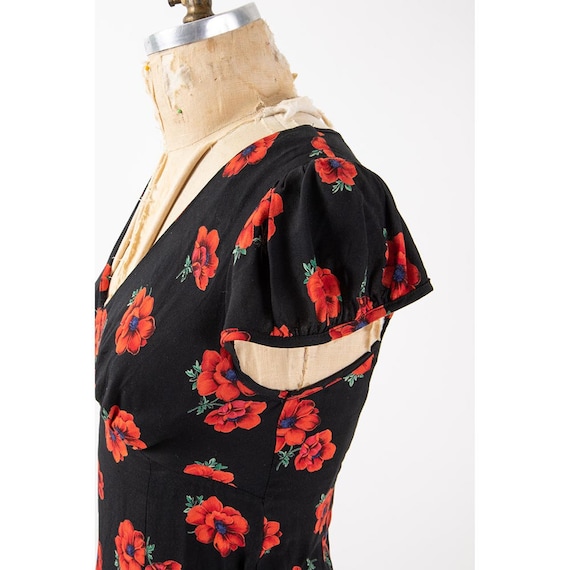 Vintage Betsey Johnson mini dress / 1990s Poppy p… - image 5