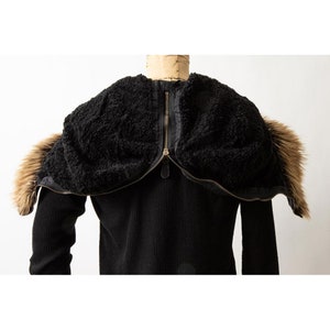 Vintage Comme des Garcons Junya Watanabe hooded mini dress / 2010 military styled wool flight jacket image 9