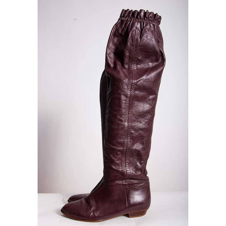 leather over the knee