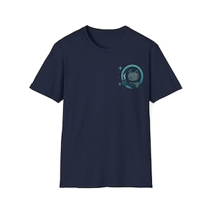Katzen Weltraum Kaffee T-Shirt, süßes Katzenliebhaber T-Shirt, Astronauten Katzen Shirt, Galaxie Katze Grafik T-Shirt, lustiges Katzen Shirt für Männer und Frauen