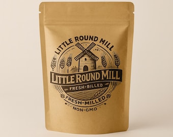 Hard White Wheat Flour 2lb | Bread Pizza Sourdough | Milled Fresh to Order | Glyphosate Free High Protein