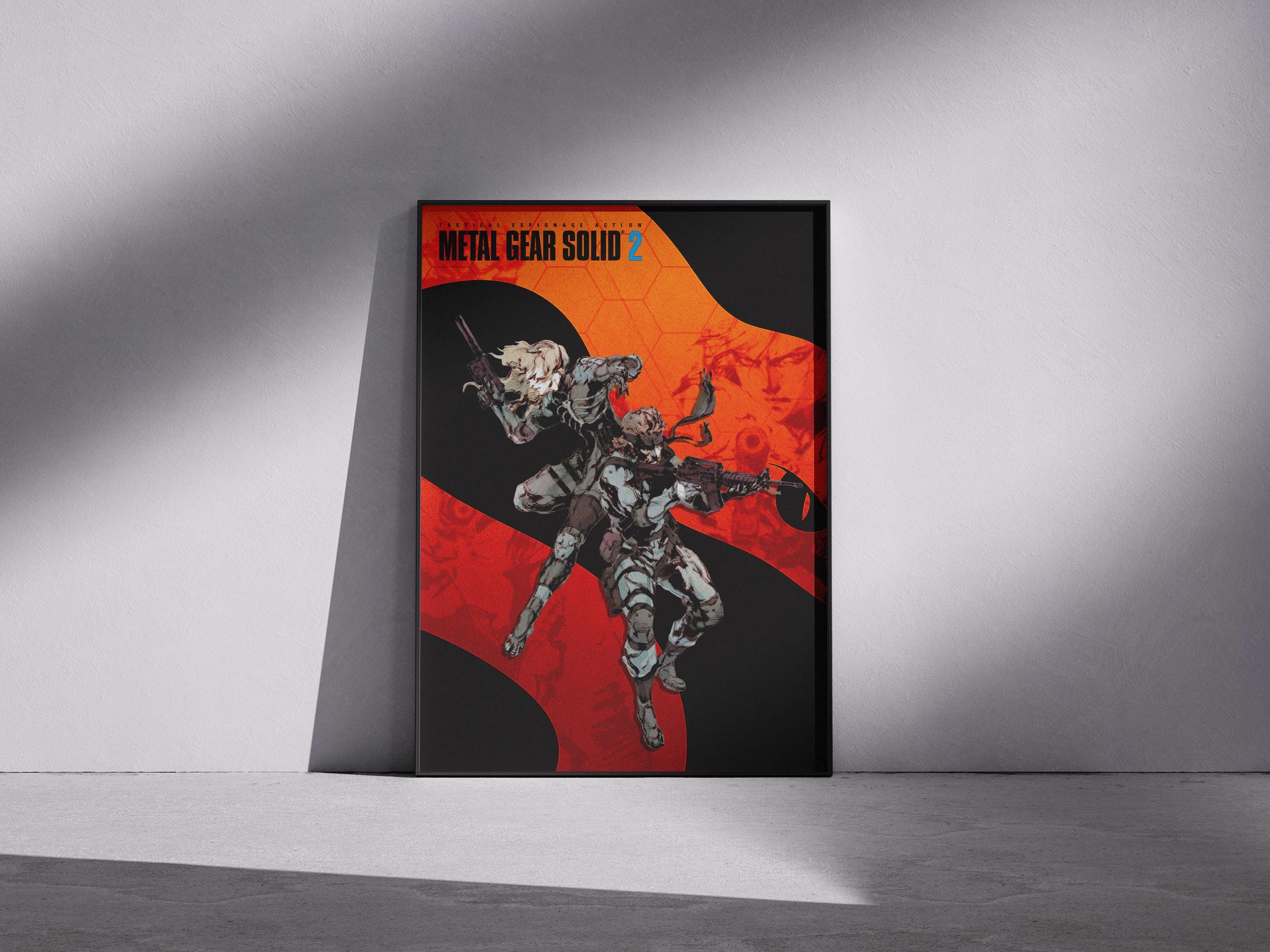Metal Gear Solid 2 Print - Etsy