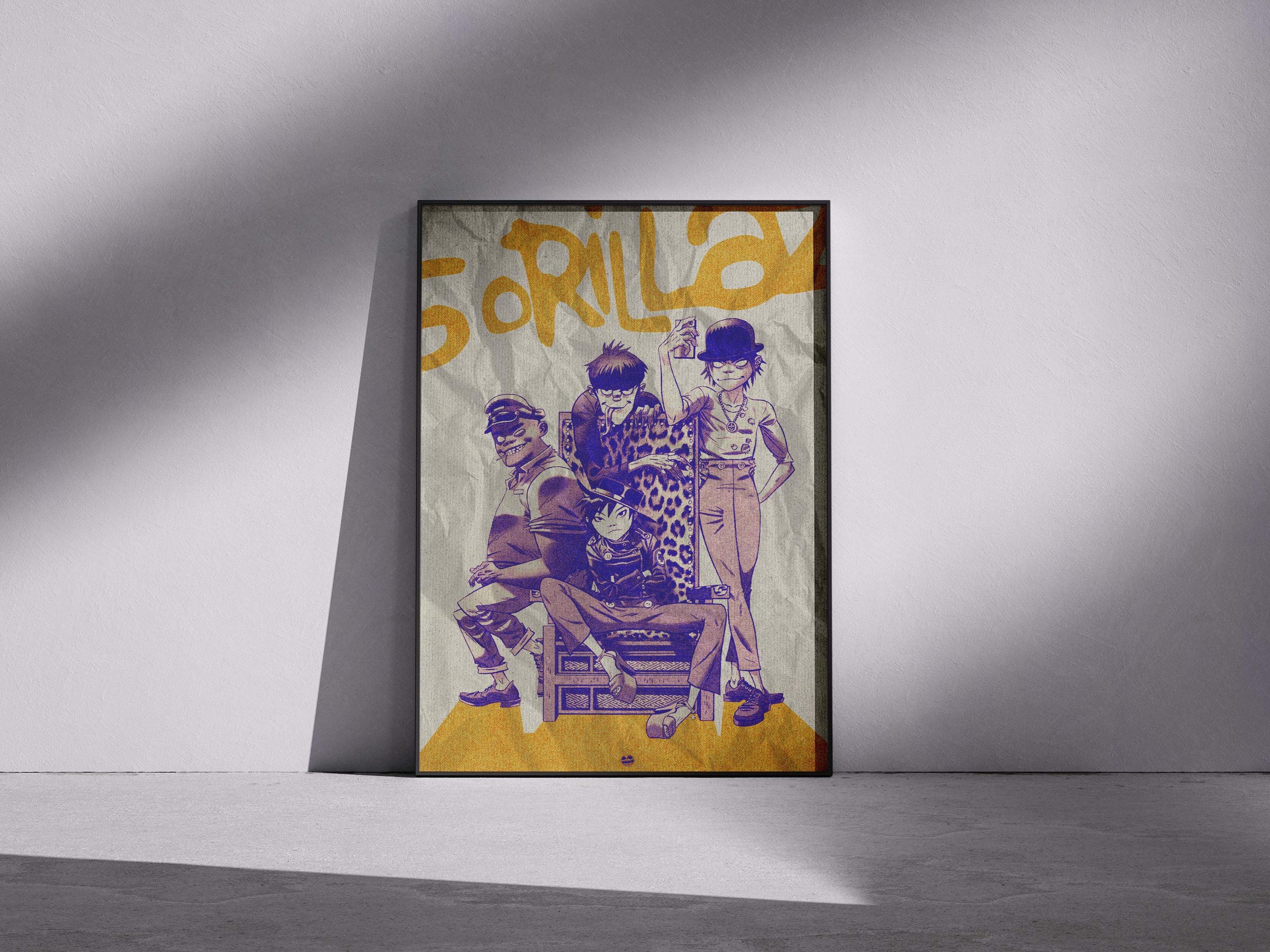Gorillaz poster - Etsy 日本