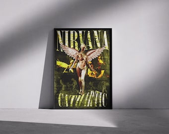 Vintage Nirvana / in Utero / 1993 Tour - Birmingham AL Poster - Etsy
