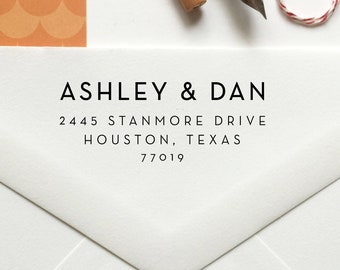 stamp return address stamp custom stamp personalized stamp etsy