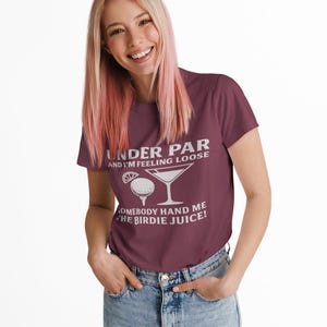 Golf Humor Unisex Heavy Cotton Tee - Fun Gift for Golfers, Casual Wear, Birthday Present, Golf Party, Under Par Theme
