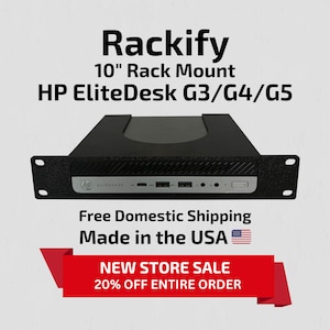 HP EliteDesk Mini G3/G4/G5 - 10&quot; Rack Mount